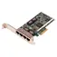 DELL Broadcom 5719 / Karta sieciowa do serwerów DELL / 4X 1GbE Base-T / PCIe o pełnej wysokości
