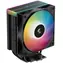 DEEPCOOL AG400 BK ARGB V2 czarny / chłodzenie procesora / 4x heatpipe / 120 mm ARGB / AM4 + AM5 + Intel