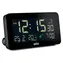 Braun BC10 czarny / Budzik cyfrowy / LCD / DCF (sterowany radiem) / 1 bateria AA