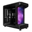 Cooler Master MasterFrame 360 Stage LCD czarny / obudowa ATX / wyświetlacz LCD / 2x szkło hartowane / bez zasilacza
