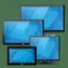 24" ELO 2402 czarny / Monitor dotykowy / Pojemnościowy / Full HD 1920×1080 / HDMI+VGA / USB