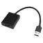 MicroConnect USB 3.0 HDMI Graphic czarny / Adapter / Full HD 1920×1080 / 60 Hz