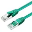 MicroConnect CAT6 S/FTP zielony / Kabel sieciowy / RJ-45 / 0,15 m / LSZH