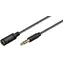 Kabel MicroConnect AUX 3,5 mm jack (M) - 3,5 mm jack (M) czarny / 0,5 m