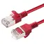 MicroConnect czerwony / Kabel sieciowy / CAT6a U/FTP Slim / LSZH / RJ-45 / 10 m