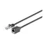 MicroConnect CAT6 F/UTP czarny / Kabel sieciowy / RJ-45 / 0,5 m