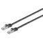 MicroConnect CAT7 S/FTP 1,5 m czarny / kabel krosowy / RJ-45