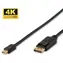Kabel MicroConnect Mini DisplayPort (M) - DisplayPort (M) 2m czarny / 4K