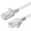 MicroConnect CAT6 U/UTP SLIM 1,5 m biały / Kabel krosowy
