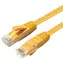 MicroConnect CAT5e U/UTP 0,3 m żółty / kabel krosowy / RJ-45 / PVC