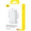 Baseus Airpow Lite biały / Power bank / 10000 mAh / 15W