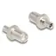 DeLock srebrny / Adapter SMA (F) - TS9 (M) / styki złocone / 50 Ohm