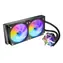 Azza HEX 240 ARGB czarny / chłodzenie wodne procesora / 2x 120 mm / pompa 3600-4400 obr./min / AM4, AM5, LGA1700
