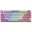 MSI FORGE GK600 TKL fioletowa / Bezprzewodowa klawiatura gamingowa / mechaniczna / 2,4 GHz / BT / RGB / USB-C / układ CZ+SK
