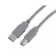 Sharkoon szary / Kabel USB-A 2.0 - USB-B 2.0 / 0,5 m