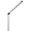 Platinet PDL888S srebrna / Lampa LED / 10 W / 500 lm / 3000-6000 K / sterowanie dotykowe / Ładowanie Qi