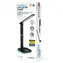 Platinet PDL711RGBB czarny / Lampa LED / 6 W / 300 lm / 3000-6500 K / Ładowanie Qi / RGB / Zegar