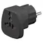 Goobay 94028 czarny / Adapter podróżny