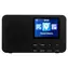 Camry CR 1918 czarny / Radio przenośne / Internet / Wi-Fi / Bluetooth / Wyświetlacz 2,4”