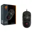 Conceptronic DJEBBEL czarna / Mysz gamingowa / USB-A / 6400 DPI / 6 przycisków / LED RGB
