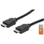 Kabel HDMI Manhattan Premium czarny / Kabel HDMI / HDMI (M) - HDMI (M) / 5 m / Ethernet / 18 Gbit/s / ARC