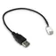 Adapter Inter-tech USB-A na 3-pin czarny / Adapter / 0,3 m