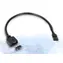 Adapter Inter-tech RGB 3-pin do VDG czarny / Adapter / 5 V / 0,2 m