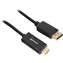 Adapter Sharkoon DisplayPort 1.2 do HDMI / 4K 60Hz / 2 m / aktywny / czarny