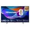 43" Hisense 43A6S czarny / Telewizor / UltraHD / LED / HDMI / Wi-Fi / BT / DVB-T2 S2 C