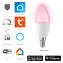 Alecto SMARTLIGHT30 / Inteligentna żarówka LED / E14 / Wi-Fi / RGB / 2000-4000K / 5W / ściemnialna