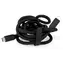 Nedis USB-C - USB-C czarny / Kabel / Silikonowy / USB 3.2 Gen 1 / 60 W / 5 Gb/s / 4K 60Hz / 1,5 m