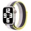 Pasek Devia Nylon Braided Two-Tone Loop Lilac (fioletowy) / do zegarka Apple Watch / 44/45/46 mm