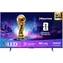 43" Hisense 43E77Q PRO czarny / Telewizor / QLED / UHD 4K / HDMI / WiFi / BT / DVB-T2/S2/C