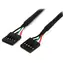 Wewnętrzny kabel USB StarTech IDC 5pin (FF) 61 cm / Wewnętrzny kabel USB / USB 2.0 / Do płyty głównej