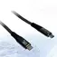 Inter-tech USB-C 3.2 Gen 2x2 3 m czarny / kabel USB-C / PD 240 W / 20 Gbit/s