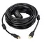 Cable USB 2.0 AB aktywny 20 m czarny / Kabel / USB 2.0 / 480 Mbit/s