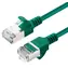 MicroConnect CAT6a U/FTP SLIM zielony / Kabel krosowy / 2 m / LSZH / RJ-45