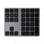 Klawiatura rozszerzona Satechi Space Gray / Bezprzewodowa klawiatura numeryczna / Bluetooth / aluminium