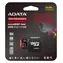 Karta pamięci ADATA High Endurance 512 GB / microSDXC / UHS-I U3 / odczyt 100 MB/s / zapis 85 MB/s / adapter