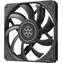 Silverstone SST-AS120B czarny/przezroczysty / wentylator do obudowy komputera / 120 mm / PWM / 1800 obr./min