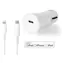 Ładowarka samochodowa Nedis 20W (CCPDL20W111WT) / Ładowarka samochodowa / USB-C / Power Delivery / + Kabel USB-C - Lightning 1 m