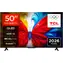 50-calowy TCL 50S5L czarny / Telewizor / QLED / 4K UHD / Android TV / Wi-Fi / BT / LAN / 2x HDMI / głośniki 20 W