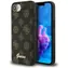 Logo Guess Peony Script w kolorze czarnym / Tylna obudowa / iPhone 16e / MagSafe