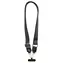 Pasek Guess Crossbody PU 4G Metal Logo czarny / Pasek do torby / Crossbody / Skóra PU
