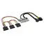 Akasa Compact Power 200 / Kabel zasilający / 24-pin ATX - 4-pin DIN / 200 W
