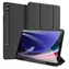 Dux Ducis DOMO czarny / Etui z klapką do Samsung Galaxy Tab S9 / Funkcja automatycznego uśpienia
