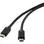 MicroConnect USB-C 3.2 Gen2x2 czarny / Kabel / USB-C (M) - USB-C (M) / 1 m / 20 Gbit/s