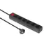 Przedłużacz MicroConnect 6x Schuko z włącznikiem czarny / Przedłużacz / 1,5 m / 16 A / 250 V