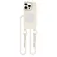 Tech-Protect MagNecklace beżowy / Etui / Apple iPhone 15 Pro / MagSafe / ze smyczą