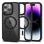 Tech-Protect MagMat przezroczysty czarny / Etui / Apple iPhone 15 Pro / MagSafe